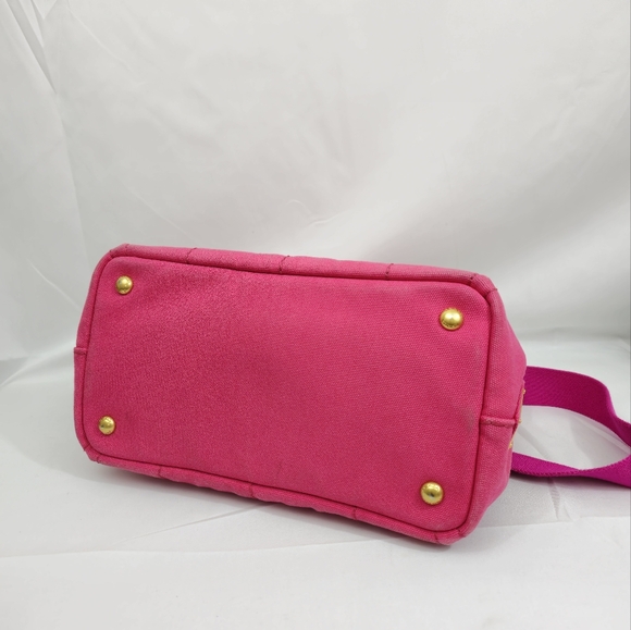 Pink Prada Canapa PM size - Picture 4 of 12